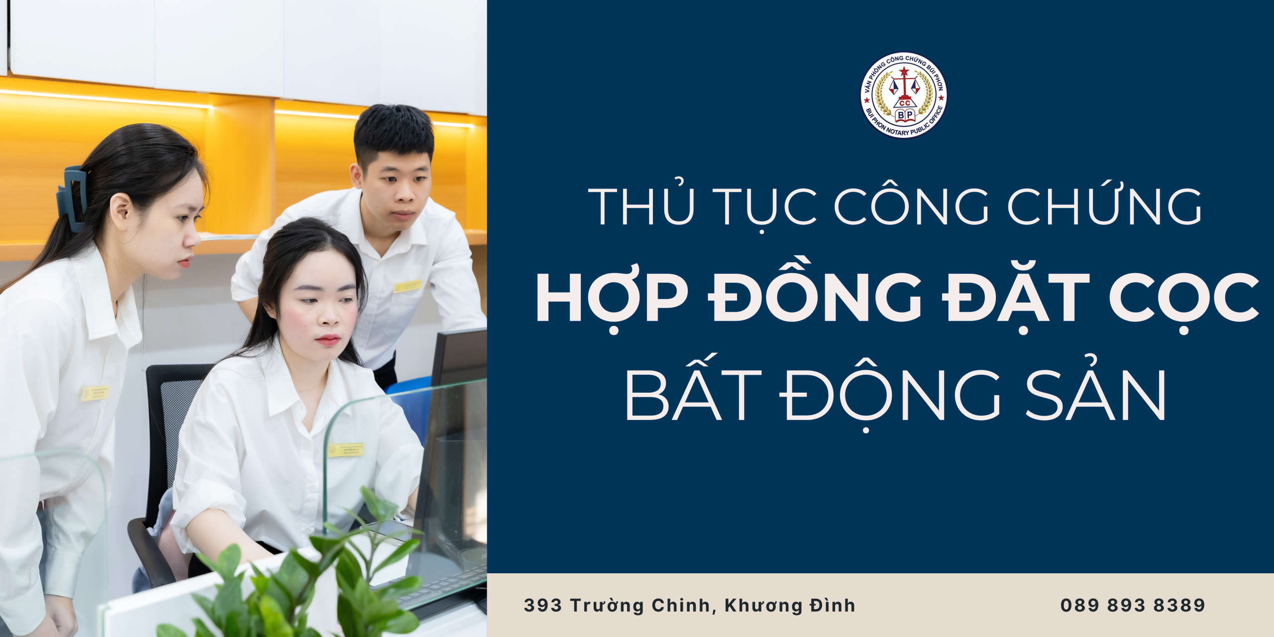 Công chứng Hợp đồng đặt cọc